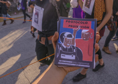 Protocolo de actuación SSPCDMX En el contexto de manifestaciones